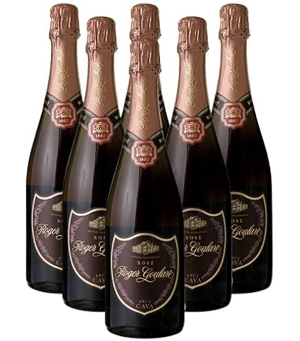 Amazon.co.jp: 6本セット ロジャー グラート カヴァ ロゼ ブリュット